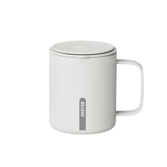 12 oz rozsdamentes acél pohár fogantyúval